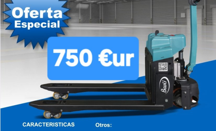 Transpaleta Electronica BAOLI EP15 WS de OCASIÓN