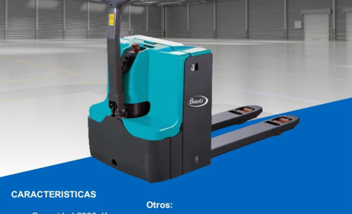 Transpaleta Electrónica de OCASION BAOLI EP20 N04