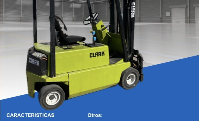 Carretilla Elevadora Electrónica CLARK EM15 de OCASION