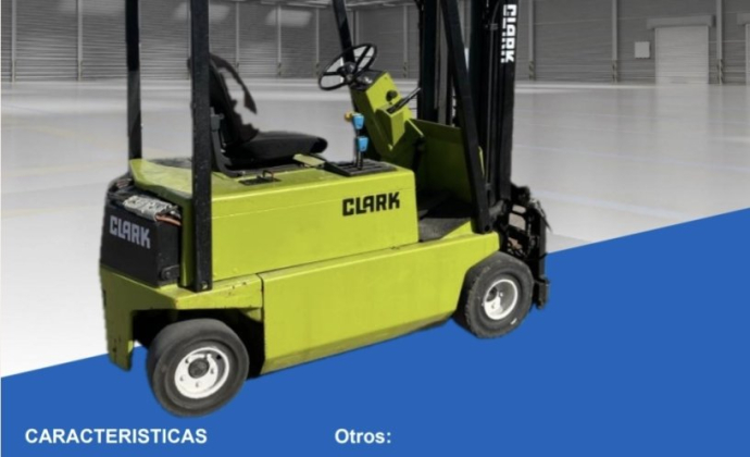 Carretilla Elevadora Electrónica CLARK EM15 de OCASION