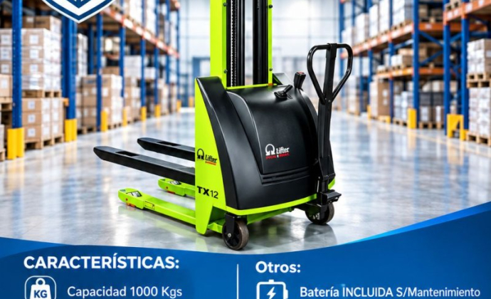 Apilador Electro-Manual de OCASION PRAMAC TX 10