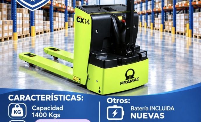 Transpaleta Electrónica  PRAMAC-LIFTER de OCASIÓN