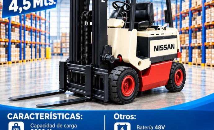 Carretilla Elevadora NISSAN UM02L20U de OCASION