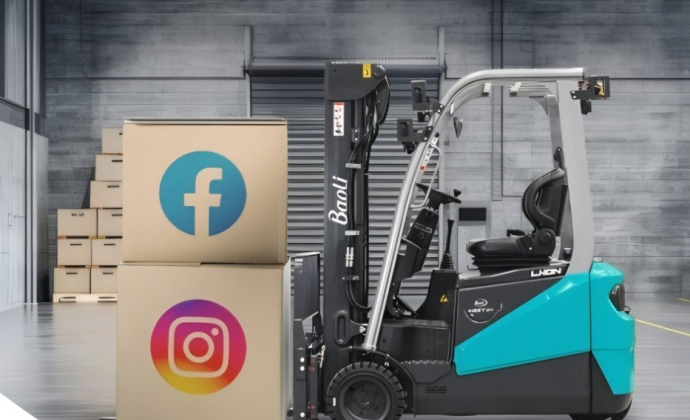 J. Forklift Elevación, S.L. & BAOLI presentes en REDES SOCIALES - Imagen