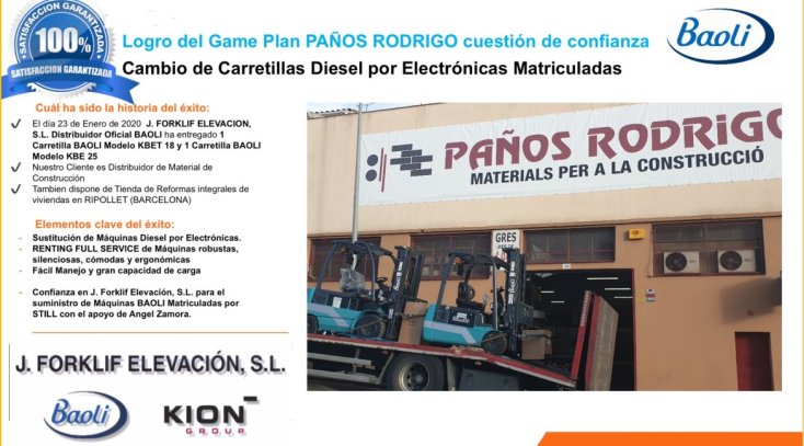 PAÑOS RODRIGO & Diesel por Electrónicas BAOLI