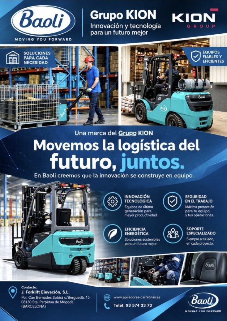 En J. Forklift Elevación, S.L. Movemos con Vds. la Logística del Futuro
